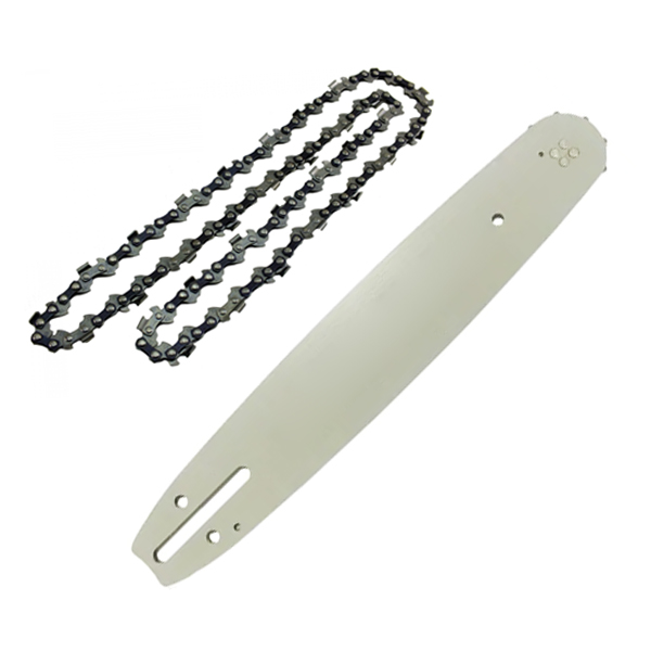 Egykezes láncfűrészhez láncvezető+lánc szett 45 szem 1,3 mm 3/8”