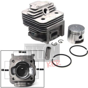 Fűkasza henger készlet henger szett komplett kínai fűkasza hengerszett 52 cm3 44 mm 07-12015