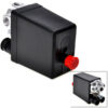 Kompresszor nyomáskapcsoló 4 utas 1/4″ 230V 24-50l kompresszor nyomásszabályzó nyomás kapcsoló