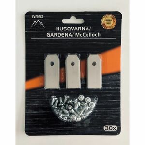 Robotfűnyíró kés tartalék kés robotfűnyíróhoz HUSQVARNA GARDENA 43mm - 30 Db