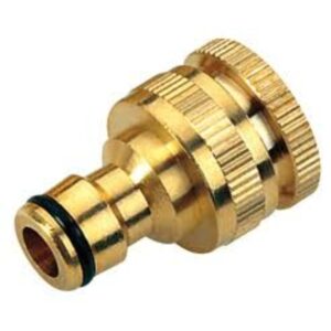 HECHT Locsoló tömlővég csatlakozó tömlő vég 1/2'&3/4' Réz 08024C