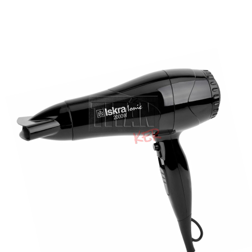 Hajszárító 2000W 2 sebességes (fekete) ISKRA RH1803AM1 - TITÁNKER