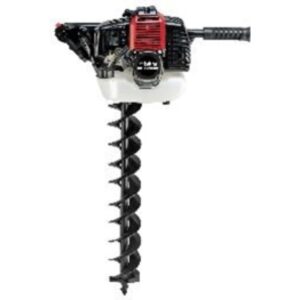 ISKRA Benzinmotoros Talajfúró Gödörfúró Földfúró 100-150-200mm 52cm3 Ldea520A