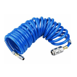 Kompresszor levegőcső légtömlő spiráltömlő 5m 15Bar belső átm 6mm PE 1/4 E-PREMIUM