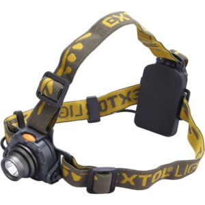 Led Fejlámpa, 3 W Cree Xpe, 120 Lumen Szenzorral, Cseppálló, 3 Funkció Elem Nélkül