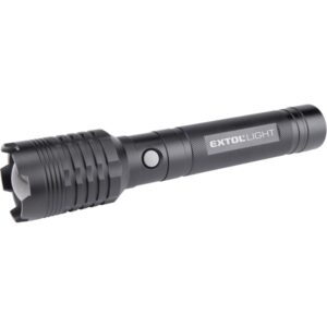 LED lámpa 60 W Cob Led 4000 Lm, Alu Ház, Zoom, Usb Újratölthető Li-Ion Akkus, 4000 Mh Power Bank