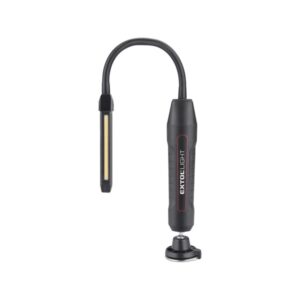 Led Munkalámpa Szerelő lámpa, Usb Tölthető 500 Lm, Cserélhető Li-Ion Akku, 2500 Mh Flexibilis Szár
