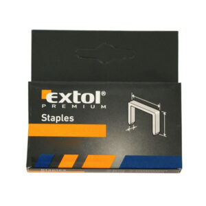 EXTOL PREMIUM Tűzőgépkapocs (11,3×0,52×0,7) 6mm 1000db