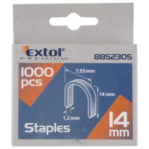 U-Szeg Profi Tűzőgéphez 7,55×0,52×1,2mm 14mm 1000db Használható: 4770704, 8851110 És 8851112