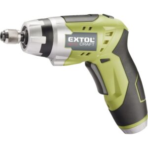 EXTOL CRAFT Akkus Csavarbehajtó, Li-Ion 3,6V, 1300 Mh Ford.: 200 1/p Bef: 1/4" Hatszög Bit-Ekhez
