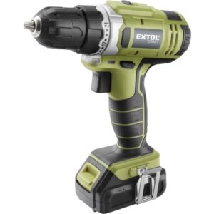 EXTOL CRAFT Akkumulátoros csavarbehajtó akkus csavarozó 12V Li-Ion 1db 1300 Mh