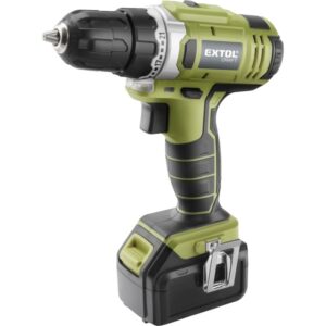 EXTOL CRAFT Akkumulátoros csavarbehajtó akkus csavarozó 16 V, Li-Ion 1db 1500 Mh