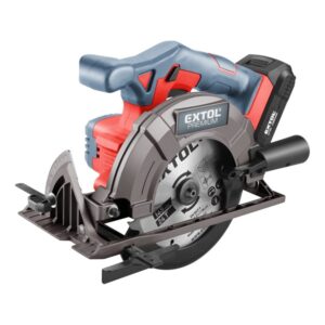 EXTOL PREMIUM Akkus Körfűrész Körfűrészgép SHARE20V 20V Li-Ion  2000 Mh 0-3650 ford/p 165mm