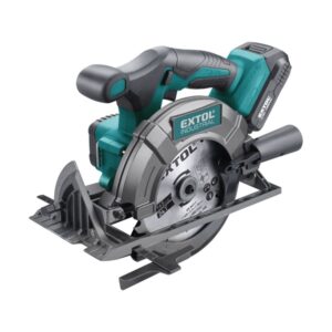 E-INDUSTRIAL Akkumulátoros körfűrész akkus körfűrészgép SHARE20V Li-ion 2000Mh 165mm