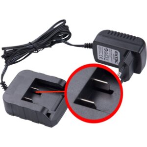 EXTOL CRAFT Akkutöltő Újabb Típusú 402420 Li-Ion Akkuhoz, 3 Saru 16V, Töltési Idő: 5,5 Óra