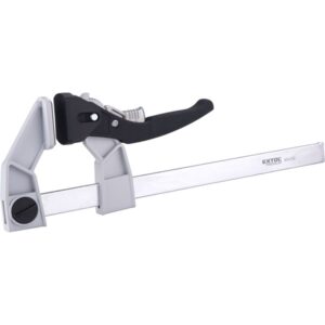 Pillanatszorító Asztalos szorító rögzítő Racsnis, Alu+Acél+Műanyag, 250×90mm