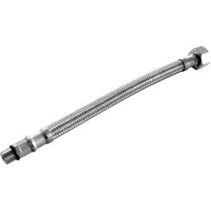 Bekötőcső 81019 És 83019 Kombinált Zuhanyfej zuhany fejes Csaptelephez 3/8" 10mm 200mm