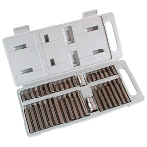 Hosszított Bit készlet hosszított torx 40db-Os, Hatlap(H4-H12), Xzn(Spline, Tt5-Tt12) És Torx (T20-T55)
