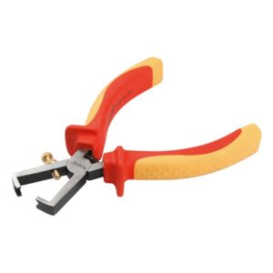 Blankoló Fogó 160mm Szigetelt, 1000V 5745, Cv, Duál Piros/Sárga Nyél, Akasztós Szerszámtartó