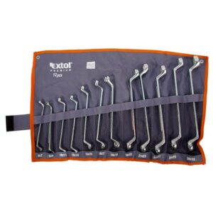 EXTOL PREMIUM Csillagkulcs készlet 12db 6-32mm Crv. Vászon Tartóban