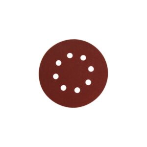 Csiszolókorong Vászon, Lyukas készlet 10db 150mm 8 db Lyukkal, P120-Es, Tépőzáras