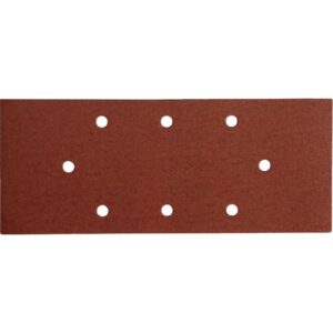 Csiszolópapír, Lyukas készlet 10db 93×230mm 8 db Lyukkal, P120, 407114, 407115-Höz