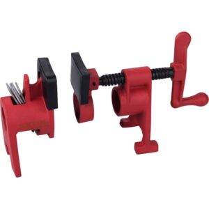 Csőtengelyes Szorító (Csavaros Asztalos Csőszorító) , 3/4" Acél