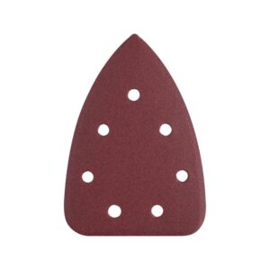 Delta Csiszolópapír, Lyukas készlet 10db 100×140mm 7 db Lyukkal, P60, 8891844 Csiszológéphez