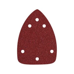 Delta Csiszolópapír, Lyukas készlet 10db 97×140mm 6 db Lyukkal, P120, 407130 Csiszológéphez