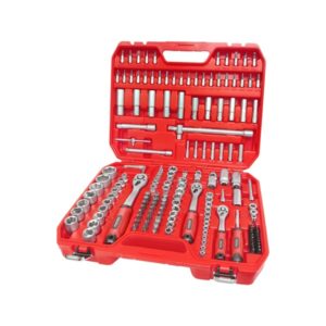 EXTOL PREMIUM Dugókulcs készlet Cv krova szett  Racsnis 45Fog 1/4" 3/8" És 1/2" 172db