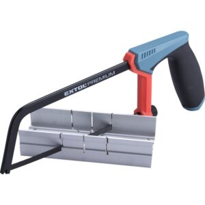 Fémfűrész 150mm Acél Váz, Abs/Tpr Gumis Markolat Alu Gérvágó Ládával