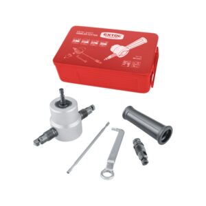 Fúrógéppel Hajtható lemezvágó Mechanikus Lemezvágó/Lyukasztó FeJ Max. 2mm Lemezekhez