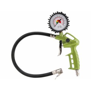 EXTOL Kerékfújó pisztoly gumiabroncs fúvató kerékfúvó pisztoly tömlővel nyomásmérővel kompresszorhoz