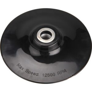 Gumitányér Sarokcsiszolóhoz 115mm M14, Kemény, Max. 13.300 Ford./Perc