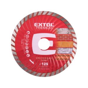 Gyémántvágó Turbo Gránit/Kerámia 125×22,2mm Max.12.250 ford/p