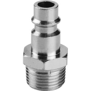 Levegős Gyorscsatlakozó-Dugó (apa) Külső Menettel, G-1/4" Nikkelezett Réz