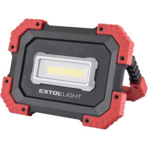 Hordozható LED lámpa (Reflektor), 10W 1000 Lm, Ip54, Li-Ion Akkus, 4400 Mh Usb Tölthető, Power Bank