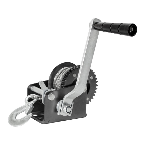 Kézi csörlő kábelcsörlő 360kg 8m kézi drótköteles emelő kábel csörlő