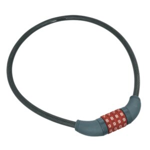 Kerékpárzár kerékpár zár bicikli lakat 10×650mm Számzáras