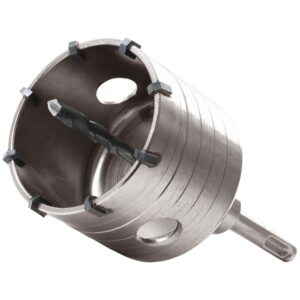 Dobozfúró Körvágó Körkivágó Téglához, SDS+ Bef 79mm M16×100mm Hosszúságú Szár