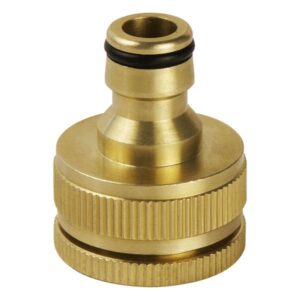Locsolótömlő slag Kuplung Csatlakozó, Réz, Belsőmenetes 3/4" És 1/2"