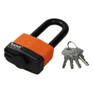 Lakat, Laminált, Vízálló, Hosszított Kengyel, 4db Kulcs 40mm Kengyelszárátmérő:8/12mm