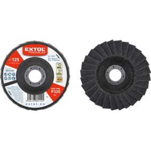 Lamellás korong csiszoló korong legyezőkorong csiszolótárcsa  125×22mm P320