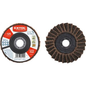 Lamellás korong csiszoló korong legyezőkorong csiszolótárcsa  125×22mm P60