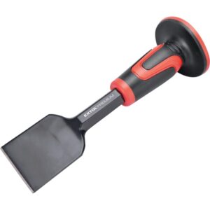 Laposvéső 60mm Széles, Cv. 250mm (18mm Szár) Erős Duál Műanyag Kézvédővel, Homokfúvott