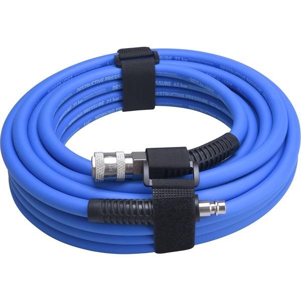 Kompresszor Légtömlő Levegőtömlő Levegőcső 10M 1/4” 6 / 12mm Max. 20