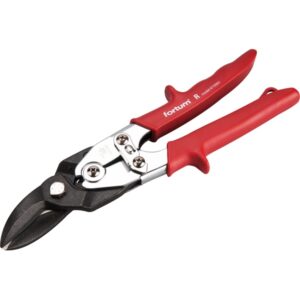 FORTUM Lemezvágó Olló Jobb+Egyenes Vágáshoz, 255mm Crmov, Áttételes, Hrc 60-62