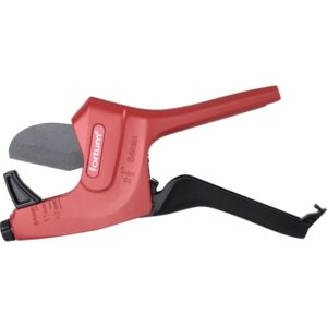 FORTUM Műanyagcső Vágóolló, Max.: 64mm (Pvc, Ppr, Pp, Pe, Pex, Pb, Pvdf Csövekhez)