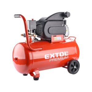EXTOL PREMIUM Olajos Kompresszor légsűrítő 1800W 50L  8 Bar 235 l/p