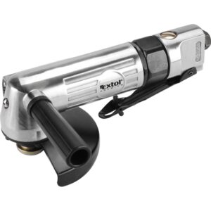 EXTOL PREMIUM Pneumatikus Sarokcsiszoló flex sarok csiszológép, 125mm (22,2mm Ill. M10) , 10.000 1/p